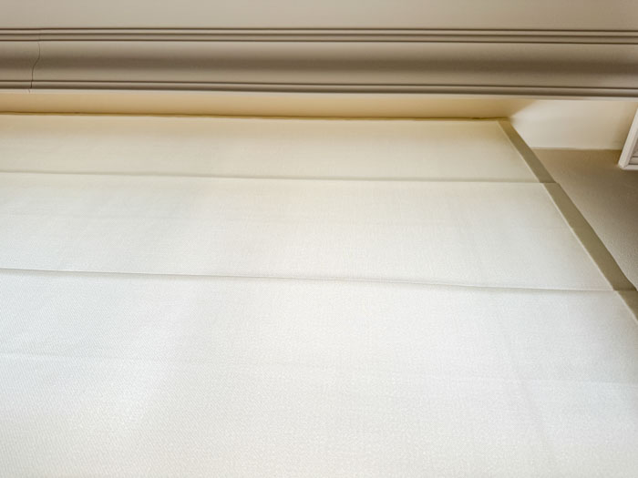 Realizace římských rolet v secesním interiéru